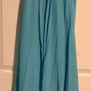 Flowy Teal Maxi Dress - Lightweight Women's dress